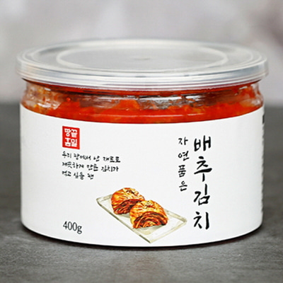 [땅끝해남]자연품은 캔 김치 400g