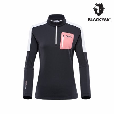 [블랙야크] 블랙야크 여성 BAC 청계 티셔츠2_1BYTSS1501_BK (1BYTSS1501_BK)