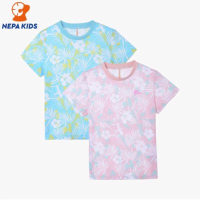 NEPA KIDS 네파키즈 트로피컬 패턴 티셔츠 KFD5311